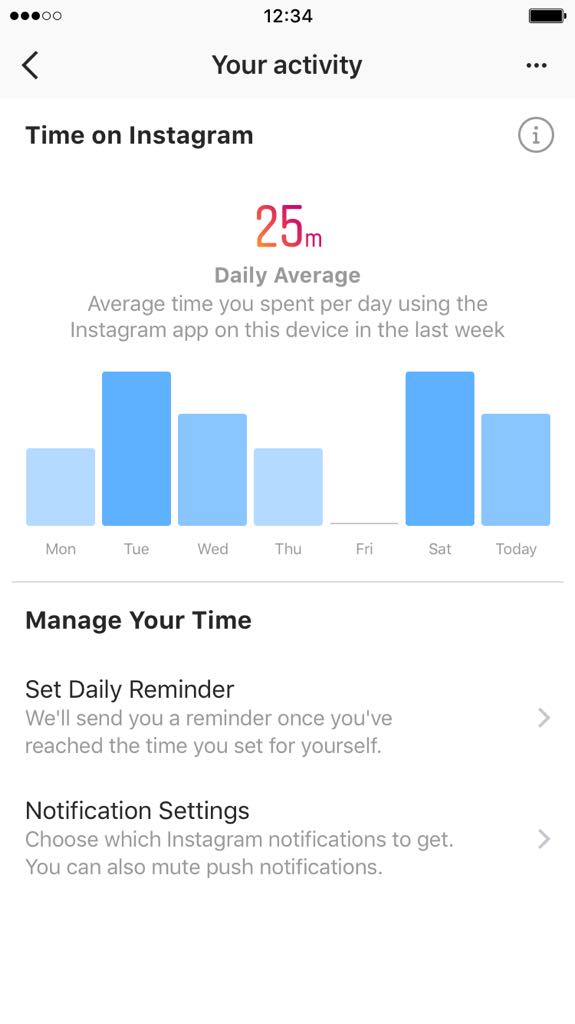 Well-being: Instagram announces a new feature to help you manage your time